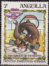 Anguilla - 1983 - Walt Disney - 2 ¢ - Multicolor - Walt Disney, Cricket Of The Hearth - Scott 548 - 0